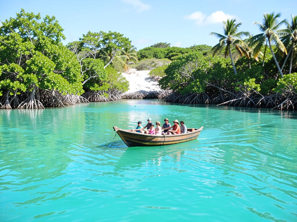 Passeio de barco em Fortim, Ceará